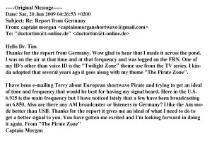 Captain Morgan Shortwave - USA