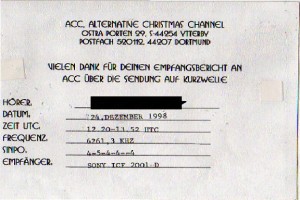 Alternative Christmas Cahannel (ACC) - 2 - Germany