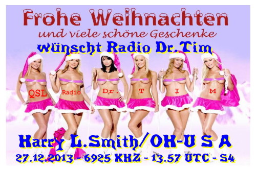 Dr.Tim - Weihnachts QSL 2011-10