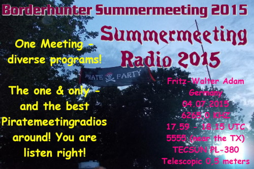 Summermeeting 2015 - QSL