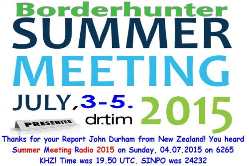 Summermeeting 2015 - QSL-1